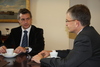Foto: Iigo Urkullu conversa con el alcalde de Helsinki, Jussi Pajunen