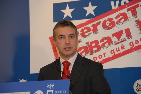 Argazkia: Iigo Urkulluren hitzaldia