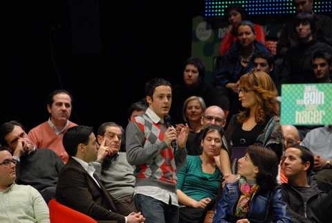 Foto: Eric Rios habl sobre los colectivos GLBT 