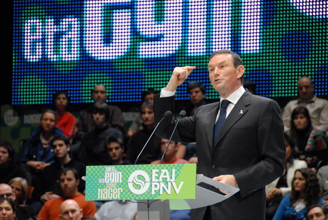 Foto: En su intervencin habl de la crisis econmica 